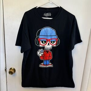 Shirts Happen T-shirt Black Size Large